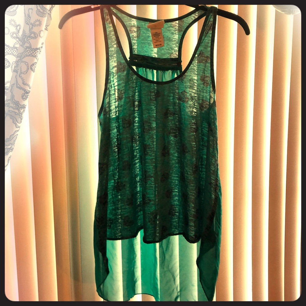Turquoise Heart Tank